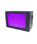 Badass LED UV Curing Lamp For 3D Printing And Resin Builds, sleek black design with purple LED lights for quick curing.