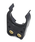Rock Solid Shop Grade CNC Spindle Tool Holder And Chuck Clamp With Hardened Alloy Steel Lock, black clamp, precision tool holder for CNC machines.