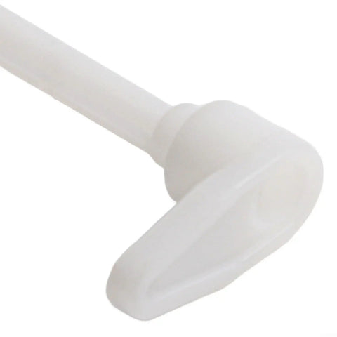 Fuel Door Pin And Spring Kit For Easy Replacement, Durable High-Strength Materials, Direct Fit Installation, Fits 51851496 Models, Wide Compatibility, Hassle-Free Upgrade For A Slick, Secure Fuel Door; close-up white ABS and metal pin