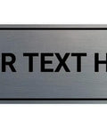 Custom Plastic Wall And Door Sign Personalized Text For Home Office Business And Property Use No Fuss Easy To Install