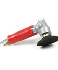 4 Inch Pneumatic Wet Stone Polisher With Water Feed For Marble And Granite, adjustable speed tool with red and silver design