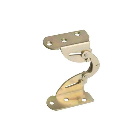 Hidden Folding Hinge Kit For Dining Tables And Desks, 180 Degree Flip, 2 Pieces, gold metal hinge, multi function furniture hardware