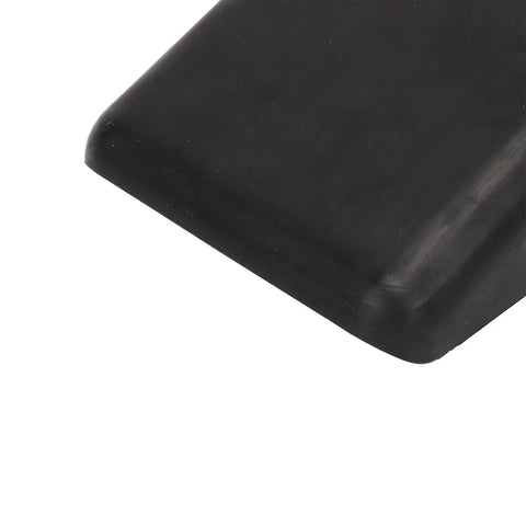 Rugged Rubber Hood Bumper Kit For Kenworth T680 And T880 Plus Peterbilt 567 579 Ensures Perfect Fit With Durable Design To Keep Your Rig Looking Cool And Acting Tough On The Road Every Single Day Without Fail., black rubber hood bumper close-up