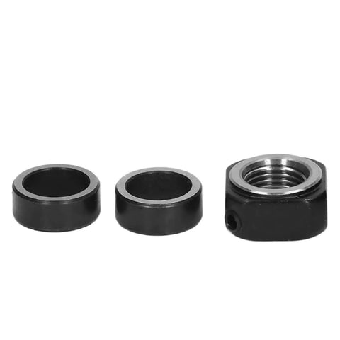 Heavy Duty Carbon Steel Ballscrew End Support for SFU1605 SFU1204 CNC Router with Built In Deep Groove Bearing and Lock Nut