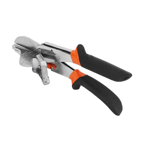 Heavy Duty Pro Grade Beefy Reinforced Adjustable Angle Cutter Shear with quenched blade, lock buckle, and steel hand tool for precise cutting