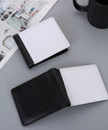 Heat Transfer Wallet DIY Card Holder One Side Print Kit For Women And Men Easy Image Transfer On PU Leather Slim Card Wallet