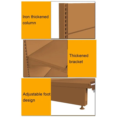 Legit Five Tier Metal Shelving Unit With Warm Wood Finish Heavy Duty Adjustable Storage Rack Game Changer For Kitchen Store Garage Warehouse And No Fuss Organization Setup
