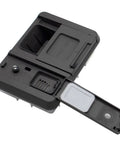 Black plastic W11412300 W11092649 Dishwasher Detergent Dispenser Replacement Fits Most 120 Volt 60 Hz Dishwashers with open latch