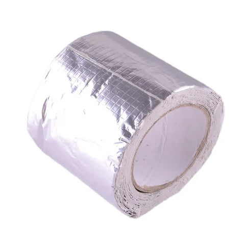 Waterproof Tape For Leak Repair 10cm By 5m Heavy Duty Aluminum Foil Backed Butyl Rubber Sealant Sticky Adhesive Tape