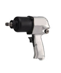Heavy Duty Pneumatic Impact Wrench Kit Featuring Air Powered 1/2 Inch Drive And Knockout 720 Nm Torque with black gun barrel.