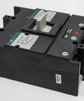 Heavy Duty Industrial Circuit Breaker With Fixed Thermal Magnetic Protection 250 Amp Four Pole Switch 600 Volt AC Power Guard side view