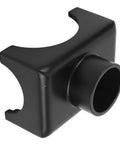 Bottle Jack Axle Adapter Lifting Saddle for 12 Ton Jacks, heavy duty steel with black powder coat, stabilizes Dana axles