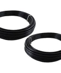 Two Pack 5/16 Inch Outer Diameter Black SAE J844 Nylon Air Brake Tubing, 100 Feet, DOT Compliant Pneumatic Air Line Hose For Trucks And Trailers