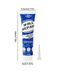 Fast Dry Wall Patch Kit For Holes And Cracks Self Adhesive Putty with white finish tube, size 250g, includes nozzle.