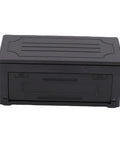 Top Tier Model Car Toolbox And Portable Luggage Storage Case For RC Hobbyists black hard shell organizer close-up view.