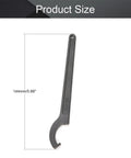 C Hook Spanner Wrench Collet Chuck For 28 To 32mm Round Nut Heavy Duty Forged 45 Steel Unibody Design With Phosphating Finish 144mm size