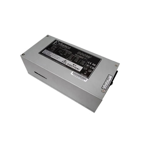 2U 800W Industrial Beefy Switch Power Supply For 2U 3U 4U 6U Rackmount Chassis Workstation And Server Case High Efficiency Wide Input 100-240V Reliable Round The Clock Operation Durable Metal Enclosure, gray metal housing