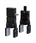 Wideband Magnetic Pneumatic Water Nozzle With Mechanical Arm Mini Fixture Gripper Clamp Model K40 side view