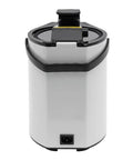 Back of 800W Portable Sauna Steamer Pot For Home Spa With Steam Hose And Herbal Box, 3L Capacity, Stainless Steel Steam Generator