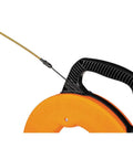 Top Shelf 13 Inch Flexible Fish Tape Leader For 1/8 Inch Steel Tapes showing flexible link and handle for easy wire pulling.