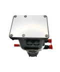 Euro 6 AdBlue Pump for Big Rig Trucks Diesel Exhaust Fluid System High Pressure Dosing Unit with red connectors.