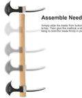 2 In 1 Garden Pickaxe And Mattock Tool 16 Inch Stainless Steel Hatchet Axe Assembly Instruction