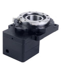 Beefy 85mm Hollow Rotary Actuator With Hollow Platform 3 Arc-Min Input Shaft 8mm For Nema 23 Stepper 5:1 Gear Ratio Electronic Starter