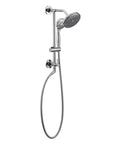 Chrome 7-Inch Shower Head With Immersion Rainshower Technology, Single Function High Pressure Rain, Self-Pressurizing Water Flow