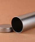Hella Smooth 2 Pack Smokeless Moxibustion Extinguisher Tube Crafted Tough For Zero Drama with round cap and silver finish.