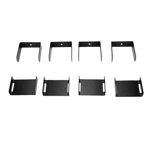 Heavy Duty Stainless Steel Leaf Spring Clamps 2 Inch Wide For Truck And Trailer Vehicle Stabilizing To Stop Axle Wobble And Boost Ride Control, set of 4