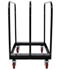 Heavy duty steel Rock Solid Drywall Cart And Panel Truck With 1500 Lb Capacity featuring swivel casters for easy transport.