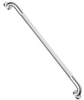 32 Inch Anti Slip Shower Grab Bar With Satin Brushed Nickel Finish And Knurled Middle For Superior Grip Stainless Steel Safety Hand Rail