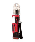 Heavy Duty Hydraulic Crimper Tool With 1550Lbf Force, 5000mAh Battery Electric Pipe Crimping Pliers with ergonomic grip.