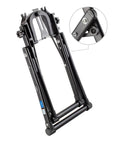 Truing Stand For Bike Wheels Carbon Steel Repair Stand For Easy Wheel Balancing And Precise Trueing, Fast Tire Mounting
