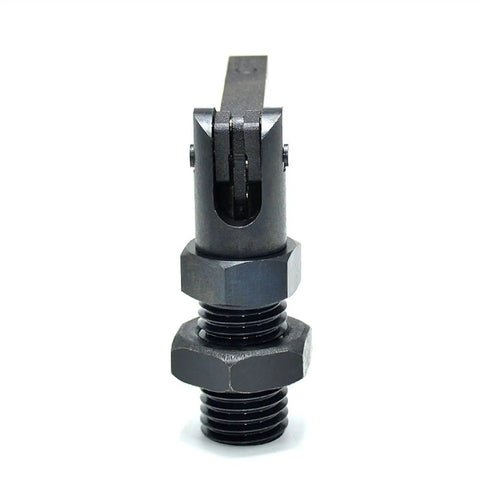 Rock Solid Locking Plunger Pin With L Handle M12 Thread Indexing Locating Pin For Machinery Jigs heavy-duty steel design