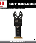 Pro Grade High Carbon Steel Reciprocator Blades Built Tough To Smash Through Wood Metal And Drywall 1-3/8 Inch ten pack of bi-metal blades