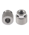 Stainless Steel Extruder Drive Gear Set 36 Teeth, Beefed Up 3D Printer Replacement Parts For Ender 3 Series And CR10 Line