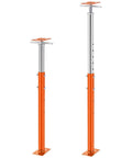 2 Pack Adjustable Screw Jack Posts Built Like A Rock With Zero Hassle Setup, 37 To 61 Inch Height Range, Heavy Duty Basement Floor Support For Joist Lifting And Cellar Ceilings, 11023 Lbs Safe Lift Capacity, Orange viewed from the side showing adjustable height.