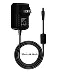 Pro Grade Guitar Pedal Power Supply Adapter 9V DC 1A 1000mA With Negative Tip Output showing AC plug and 112cm cable
