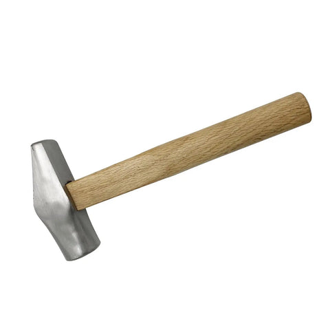 Heavy Duty Flat Faced Hammer For Jewelry Making And Metalworking, Durable Chasing Hammer With A Comfy Grip For Silverwork, oak handle
