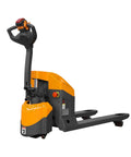 Heavy Duty Apollo Electric Pallet Jack 4400 Lb Capacity Extended Runtime with ergonomic handle and compact design.