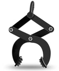 Black 6000 Lbs Pallet Puller Clamp With 0 To 7.87 Inch Jaw Opening, Heavy Duty Lifting Tool for Chains and Straps, Front View