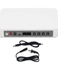 Reliable Mini UPS Backup With 8000 Mah Battery For Router And Modem with multiple output ports and cables.