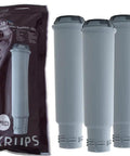 Aqua Filter System Water Filtration Cartridge 3 Pack For Precise Tamp Espresso Machines And Fully Automatic Coffee Makers