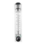 DIY Friendly Panel Type Flow Meter With Adjustable 0.5-5 GPM And 2-18 LPM Flow Range front view