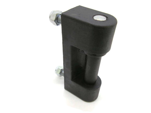 Hinge Block Assembly For Backhoe And Heavy Machinery Models Part No 331/31247 Replacement Kit front view with bolts visible