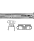 Adjustable Desk Hinge For School And Home Use, Folding Lift Frame in zinc alloy and iron, side view parts visible