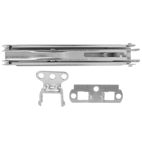 Adjustable Desk Hinge For School And Home Use, Folding Lift Frame in zinc alloy and iron, side view parts visible