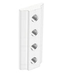 T Slot T Nuts For L Track With Sliding Slide In Design For Easy Cargo Securing. Steel material, four slots visible.