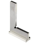 3 Inch Engineer Square Workhorse For Precision Layout And Machining, 90 Degree Right Angle Ruler, Ground Hardened Steel With Inside Notch